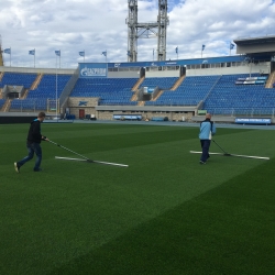 Staff training and development; dew removal at Zenit Saint Petersburg