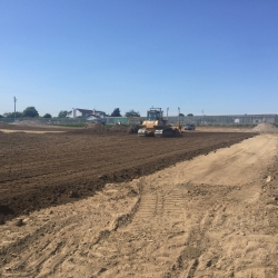 Topsoil grading